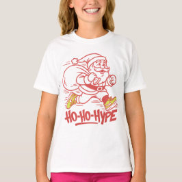"Ho-Hype - Streetwear Santa Sneaker T-Shirt