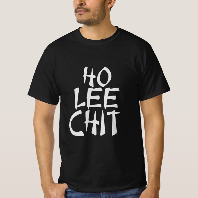 HO Lee Chit lustiger Asiat T-Shirt (Vorderseite)