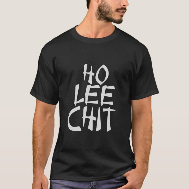 HO Lee Chit lustiger Asiat T-Shirt (Vorderseite)