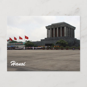 ho mausoleum hanoi postkarte