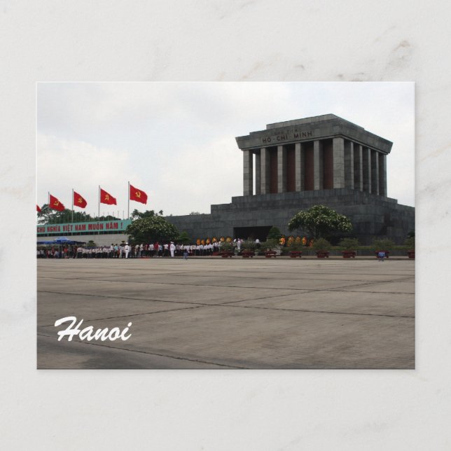 ho mausoleum hanoi postkarte (Vorderseite)