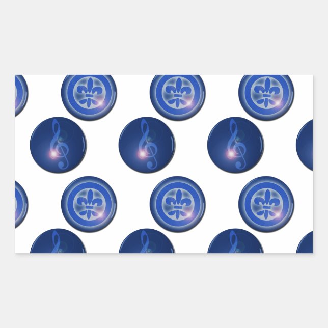 Ho´oponopono Wappenlilie und Schlüssel der Sonne Rechteckiger Aufkleber (Vorderseite)