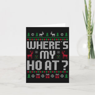 Ho woheres my Ho At_ Frohe Weihnachtspaare Matchi Karte