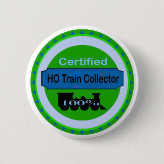 HO Zug-Kollektor Pinback/Knopf Button