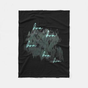 Hoa Hoa Hoa Hoa Saison Fleecedecke