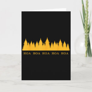 Hoa Hoa Hoa Saison Stimmung Wald Fühlt sich an wie Karte