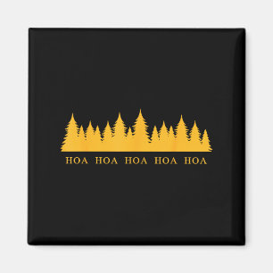 Hoa Hoa Hoa Saisonal Vibes Wald Fühlt Sich An Wie Magnet