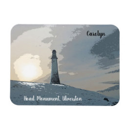 Hoad Monument, Ulverston, John Barrow, Leuchtturm Magnet