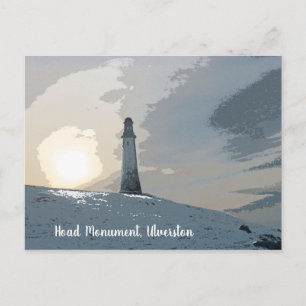 Hoad Monument, Ulverston, John Barrow, Leuchtturm Postkarte