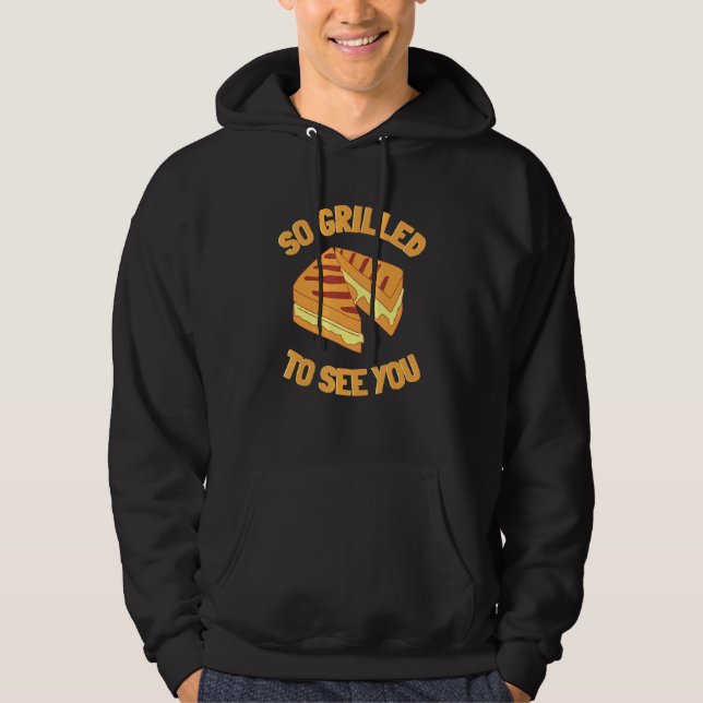 Hoagie Sub Artist and Sandwich Maker - gegrillter  Hoodie (Vorderseite)