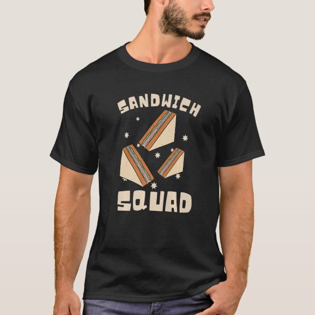 Hoagie Sub Artist and Sandwich Maker - Sandwich Sq T-Shirt (Vorderseite)