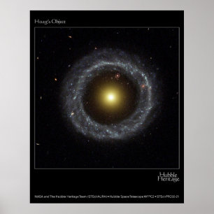 Hoags Object Hubble Telescope-Foto Poster