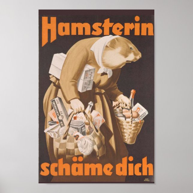 Hoarder Schande an dir Poster (Vorne)