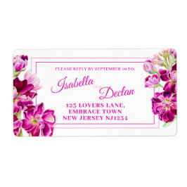 Hoary stock dunkelrosa Blume Hochzeitsantwort