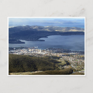 Hobart-Tasmanie-Sicht Postkarte