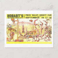 Hobarts Vintage Werbung im Big United Circus