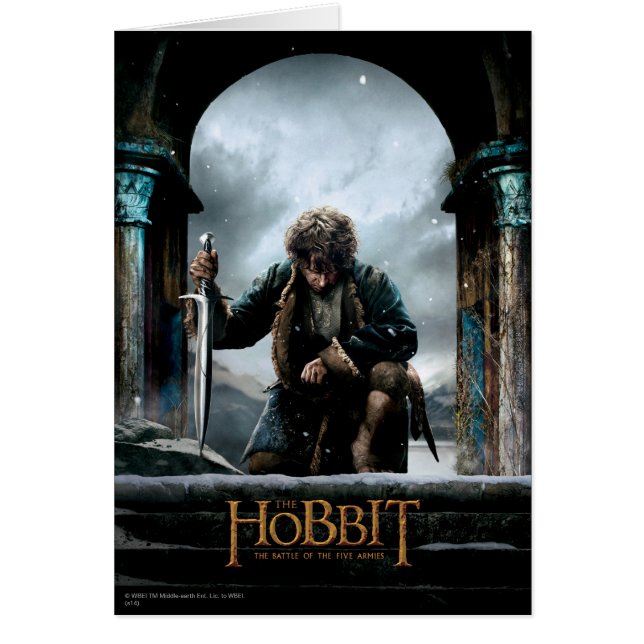 Hobbit - BILBO BAGGINS™ Movie Poster (Vorne)
