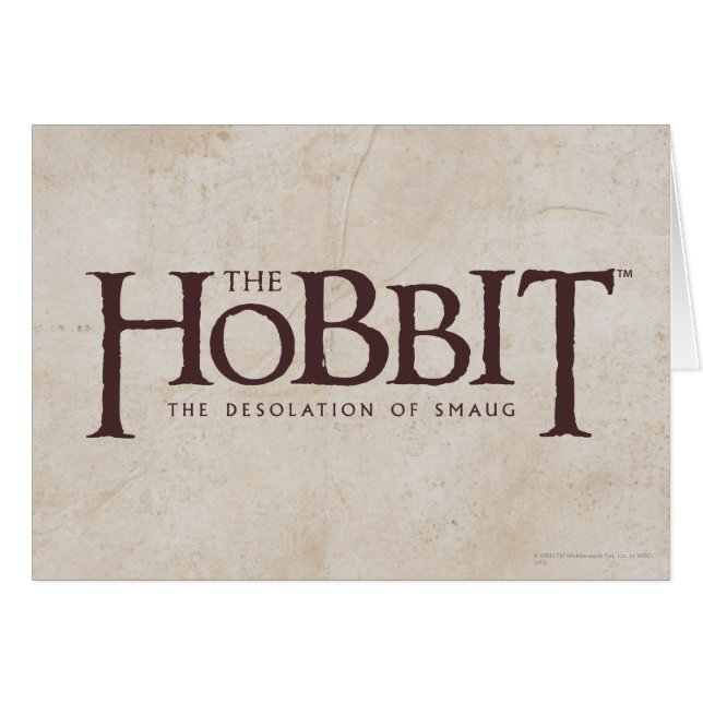 Hobbit-Logo - Dunkel (Vorderseite (Horizontal))