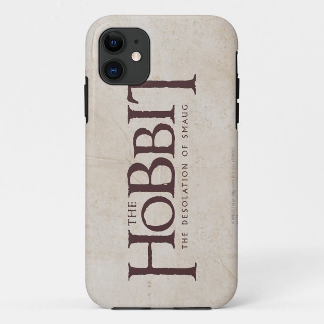 Hobbit-Logo - Dunkel Case-Mate iPhone Hülle (Rückseite)