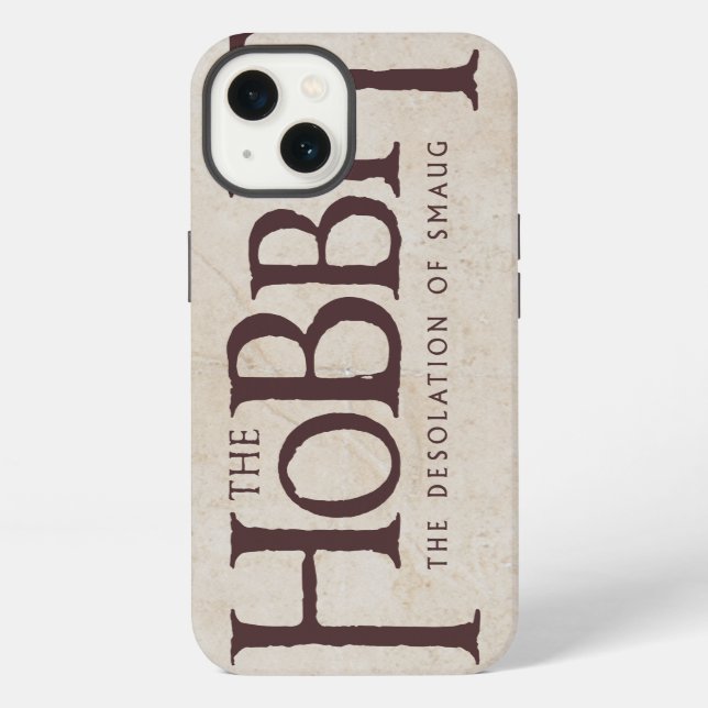 Hobbit-Logo - Dunkel iPhone Hülle (Rückseite)