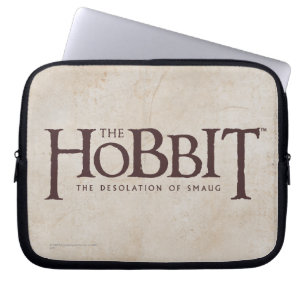 Hobbit-Logo - Dunkel Laptopschutzhülle