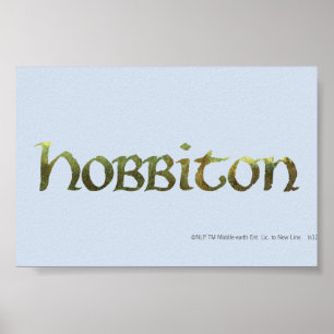 HOBBITON™ gemasert Poster
