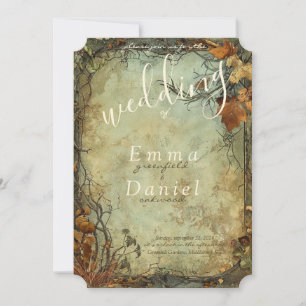 Hobbiton Haven Wedding Einladung