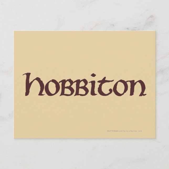 HOBBITON™ Solid Postkarte (Vorderseite)