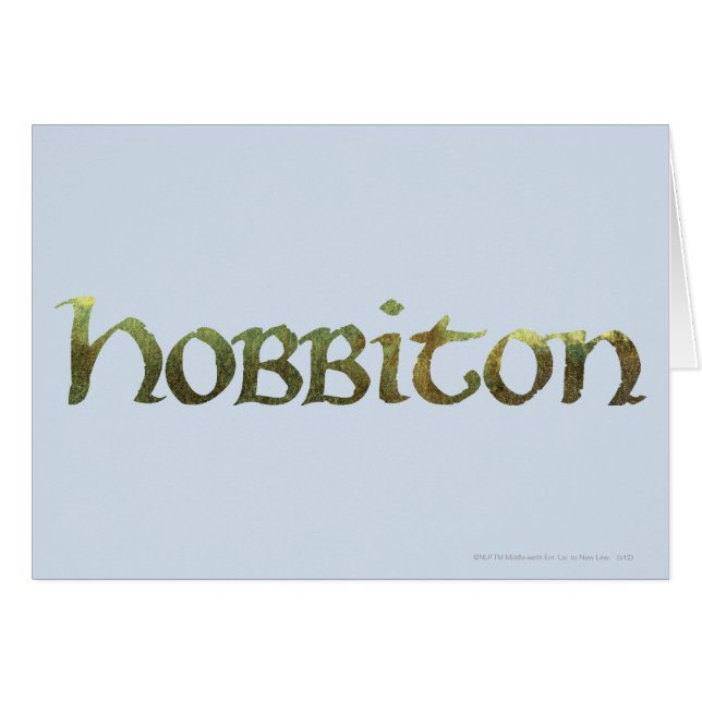 HOBBITON™ texturiert (Vorderseite (Horizontal))