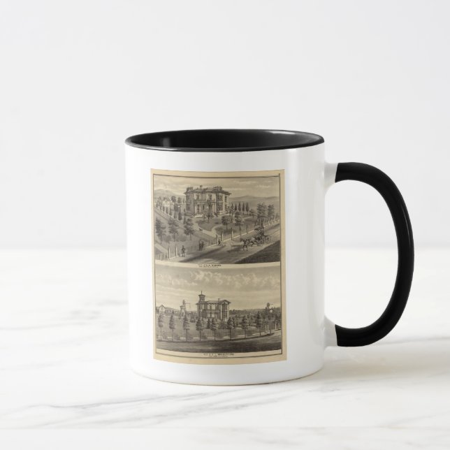 Hobbs-, Bradley-Residenzen Tasse (Rechts)