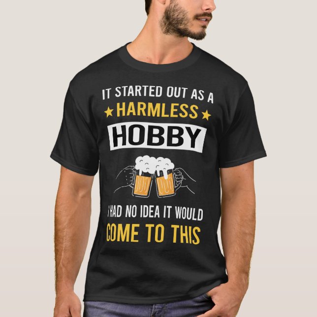 Hobby-Bier-Zuhause Brew Brewing Brewer T-Shirt (Vorderseite)