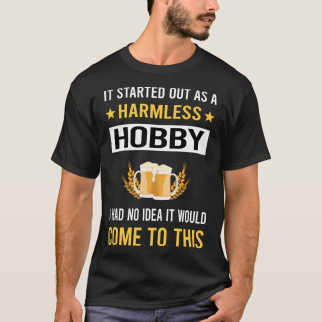 Hobby-Bierbrauerei T-Shirt (Vorderseite)