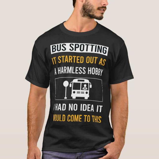 Hobby-Bus-Spotter T-Shirt (Vorderseite)