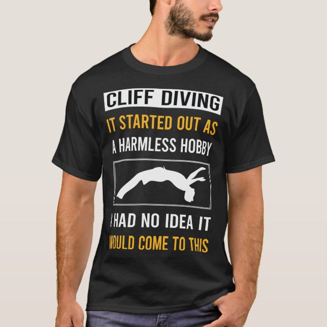 Hobby Cliff Diving T-Shirt (Vorderseite)
