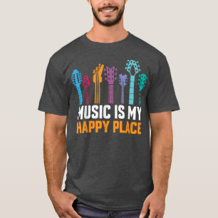 Hobby der Sammlung von Gitarren Musik ist mein glü T-Shirt