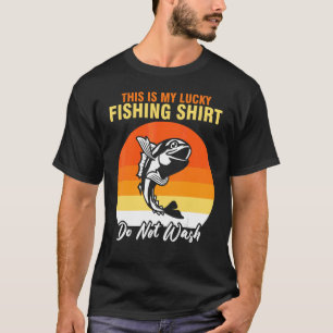 Hobby Fischerei Fischer Lucky Fischen T-Shirt