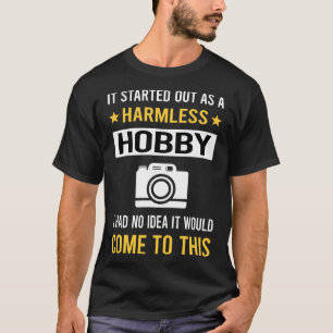 Hobby-Fotografie-Kamera ohne Gefährdung T-Shirt