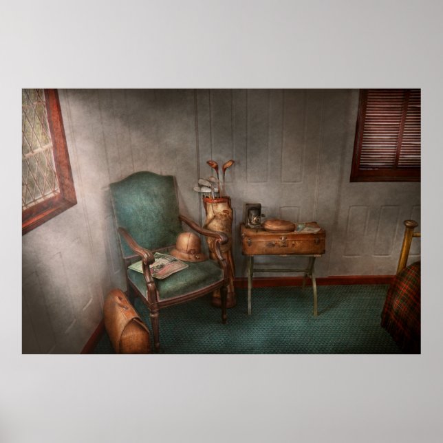 Hobby - Golf - Fotografie - Wahrnehmungen des Glüc Poster (Vorne)