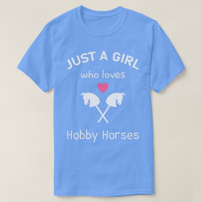 Hobby Horse Hobby Pferde Hobby Pferde T-Shirt (Design vorne)