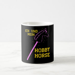 Hobby Horse Steckenhorse Rider Sprichwort Kaffeetasse