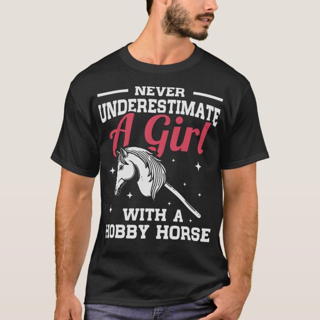 Hobby Horsing Horse Hobbyhorsing Hobbypferd (95) T-Shirt (Vorderseite)