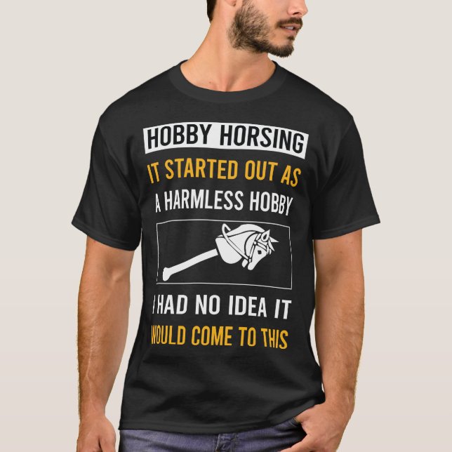 Hobby Horsing Horse Hobbyhorsing Hobbypferd T-Shirt (Vorderseite)