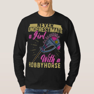 Hobby Horsing Horse Reittiere Sport Pferde T-Shirt