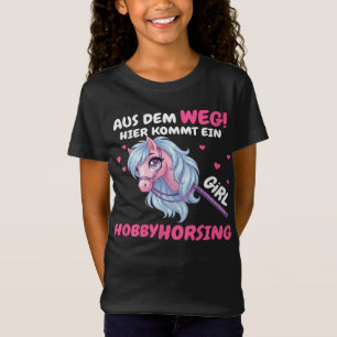 Hobby Horsing Mädchen Aus Dem Weg T-Shirt