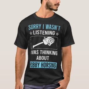 Hobby Horsing Pferd Hobbyhorschreiten Hobbyhorse T-Shirt