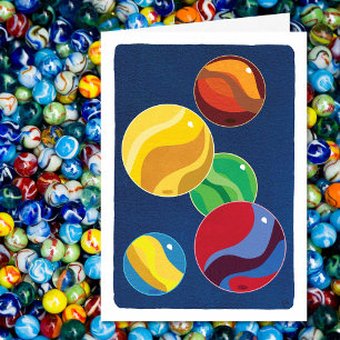 Hobby Marbles Blank Karte