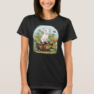 Hobby-Maus für Kräuter und Blume T-Shirt