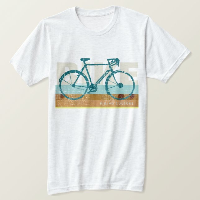 Hobby oder Sport, Fahrrad oder Fahrrad, cool T-Shirt (Design vorne)