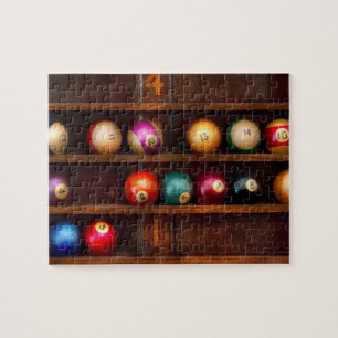 Hobby - Pool - lassen Sie uns Billard spielen Puzzle
