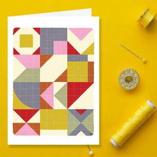 Hobby-Quilt-Nähblanko-Karte Karte